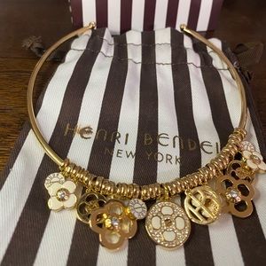 Henri Bendel choker with charms
